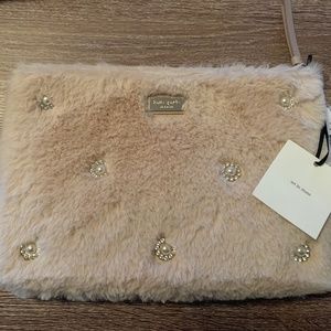 kate spade Bags - Kate Spade Blush Fur Clutch kate spade Bags - Kate Spade Blush Fur Clutch